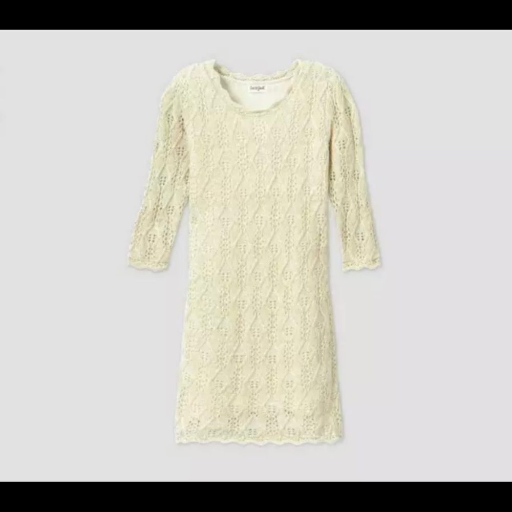 Girls crochet dress
